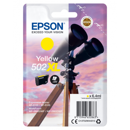 TINTA EPSON  AMARILLA 502XL