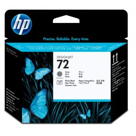 CABEZAL HP 72 GRIS Y NEGRO