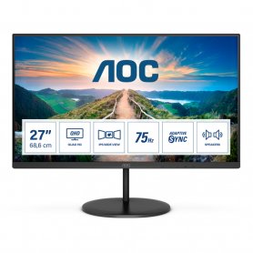 MONITOR AOC QHD 27" WLED IPS 2560X1440 4MS 75HZ HDMI DP ALTAVOCES