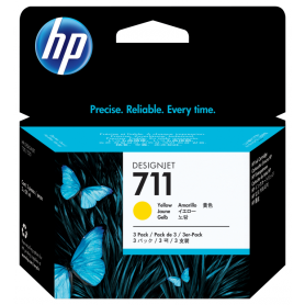 TINTA HP 711 AMARILLO