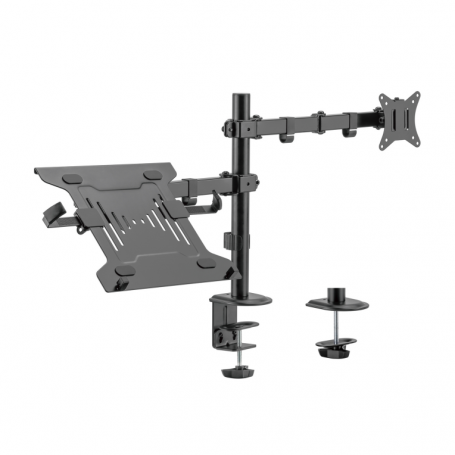 SOPORTE MESA AISENS GIRATORIO E INCLINABLE PORTATIL Y MONITOR 9KG DE 17-32