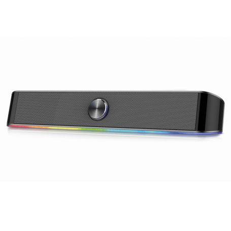 BARRA DE SONIDO EWENT RGB GAMING 6W RMS CONTROL DE VOLUMEN USB - BLUETOOTH