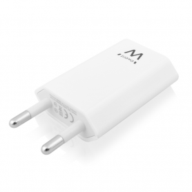 CARGADOR EWENT USB AC 1 PUERTO 1A (5W) BLANCO